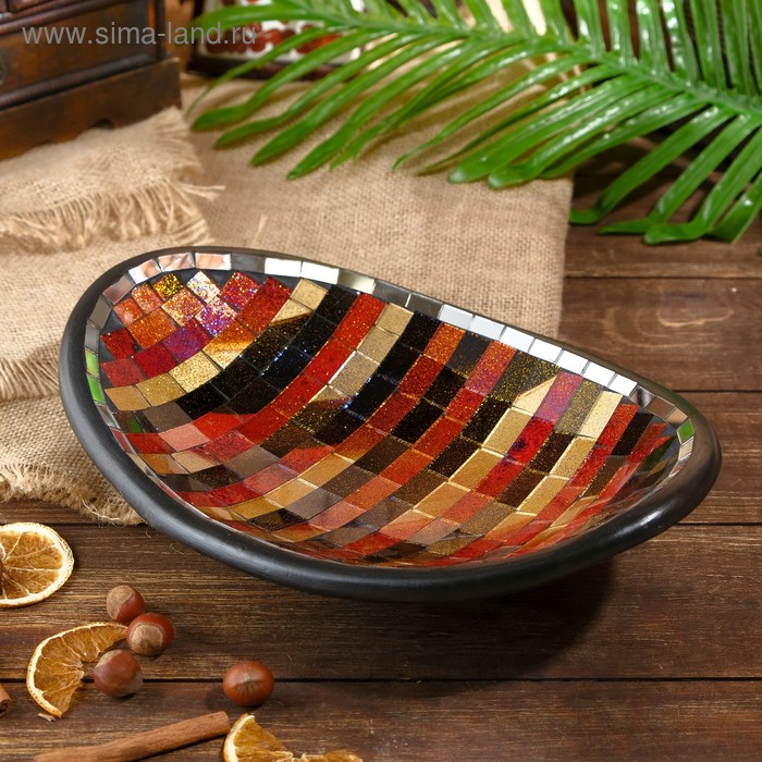 Тарелка декоративная "Штэфани" керамика 30х20х7,5 см
Тарелка декоративная "Штэфани" керамика 30х20х7,5 см