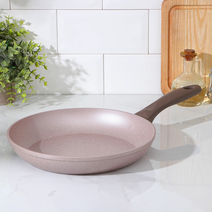 Сковорода Papilla Wilma cappuccino granite, d=28 см, антипригарное покрытие, цвет коричневый
Сковорода Papilla Wilma cappuccino granite, d=28 см, антипригарное покрытие, цвет коричневый