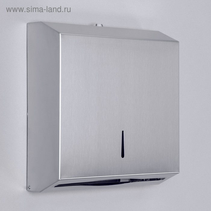 Диспенсер для бумажных полотенец EFOR «Практик», на 300 полотенец, нержавеющая сталь
Диспенсер для бумажных полотенец EFOR «Практик», на 300 полотенец, нержавеющая сталь