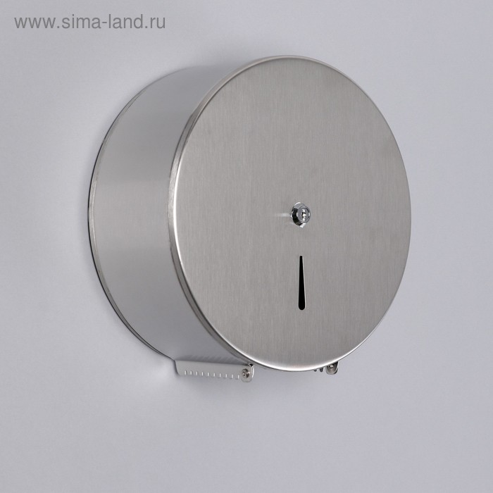 Диспенсер для туалетной бумаги «Практик», нержавеющая сталь 
Диспенсер для туалетной бумаги «Практик», нержавеющая сталь