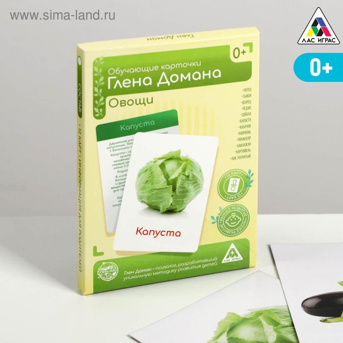 Обучающие карточки по методике Глена Домана «Овощи», 12 карт, А6, в коробке
Обучающие карточки по методике Глена Домана «Овощи», 12 карт, А6, в коробке