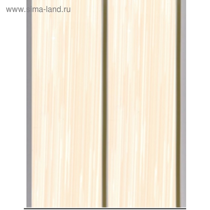Панель ПВХ потолочная 2-х полосная, Каскад Бежевый, 3000х200х8 мм
Панель ПВХ потолочная 2-х полосная, Каскад Бежевый, 3000х200х8 мм