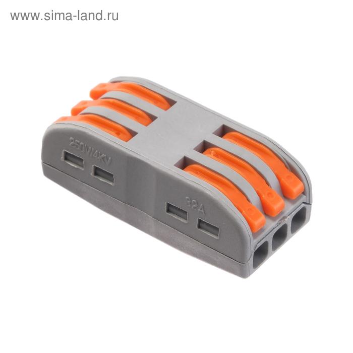 Строительно-монтажная клемма проходная Luazon Lighting, 32А, 0,08-4 мм2, фаза-ноль, наб 5ш.
Строительно-монтажная клемма проходная Luazon Lighting, 32А, 0,08-4 мм2, фаза-ноль, наб 5ш.
