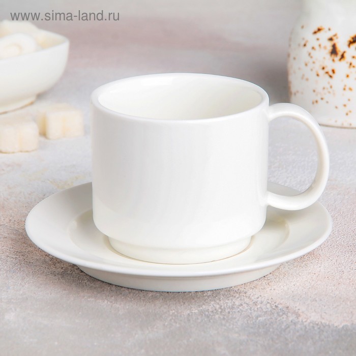 Кофейная пара «Бланш», чашка 170 мл, блюдце 13 см
Кофейная пара «Бланш», чашка 170 мл, блюдце 13 см