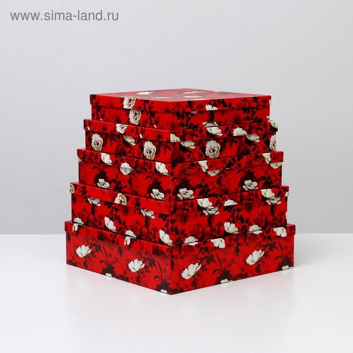 Набор коробок 5 в 1 "Белый шиповник", 34 х 34 х 9 - 26 х 26 х 5 см
Набор коробок 5 в 1 "Белый шиповник", 34 х 34 х 9 - 26 х 26 х 5 см