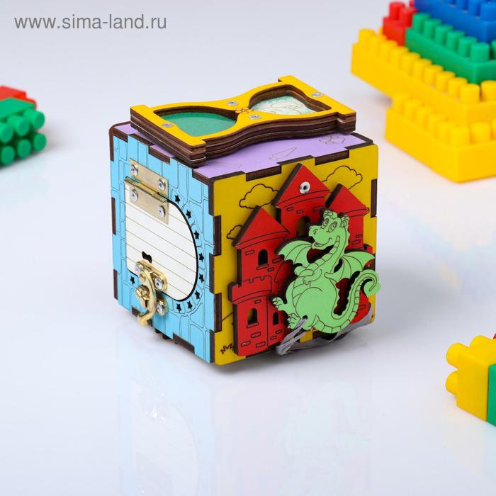 Дорожный бизикубик "Дракон", 10х10 см
Дорожный бизикубик "Дракон", 10х10 см