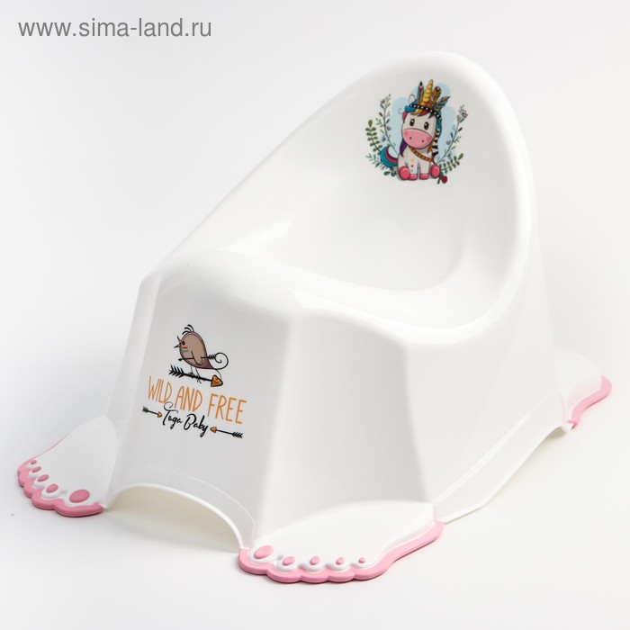 Горшок туалетный детский «ДИКИЙ ЗАПАД - ЕДИНОРОГ», нескользящий, цвет белый/розовый
Горшок туалетный детский «ДИКИЙ ЗАПАД - ЕДИНОРОГ», нескользящий, цвет белый/розовый