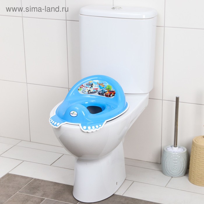 Детская накладка - сиденье на унитаз «Машинки» нескользящая, цвет голубой
Детская накладка - сиденье на унитаз «Машинки» нескользящая, цвет голубой