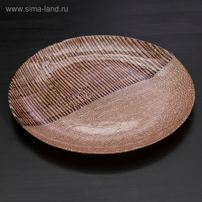 Тарелка подстановочная «Селена», d=33 см, цвет коричневый с серебром
Тарелка подстановочная «Селена», d=33 см, цвет коричневый с серебром