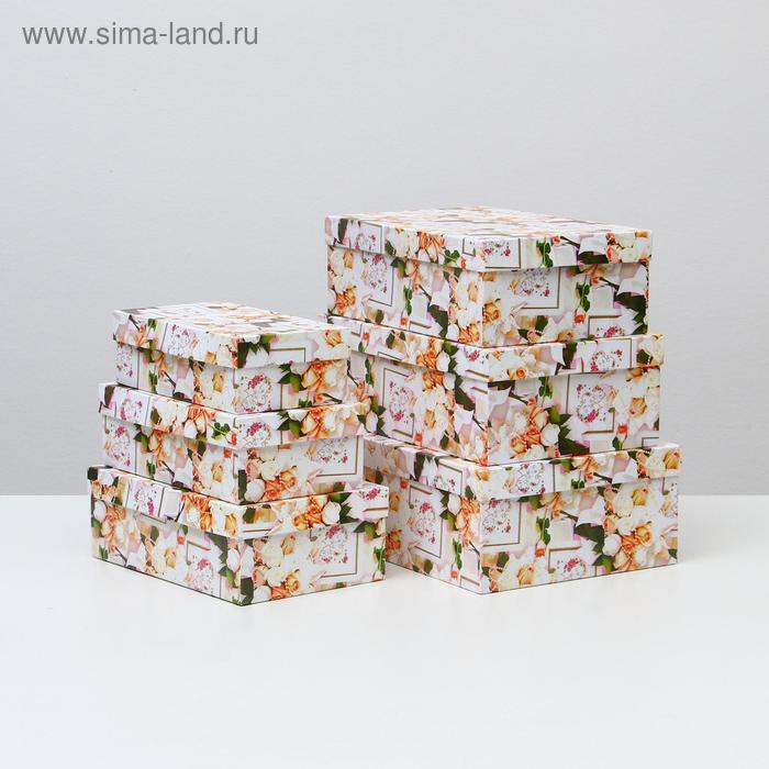 Набор коробок 6 в 1 "Свадьба 4", 35 х 25 х 12,5 - 23 х 13 х 7,5 см
Набор коробок 6 в 1 "Свадьба 4", 35 х 25 х 12,5 - 23 х 13 х 7,5 см