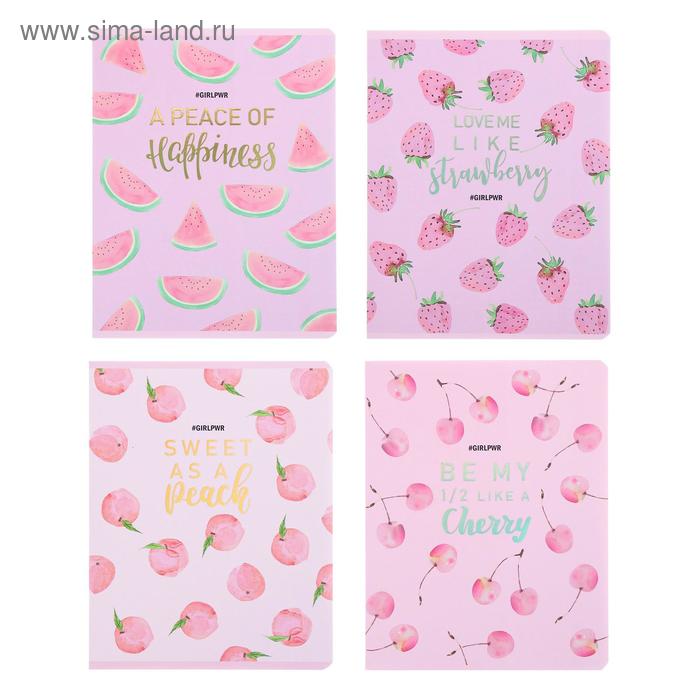 Тетрадь 48 листов в клетку Girl PWR, обложка мелованный картон, матовая ламинация, тиснение голографической фольгой, МИКС
Тетрадь 48 листов в клетку Girl PWR, обложка мелованный картон, матовая ламинация, тиснение голографической фольгой, МИКС