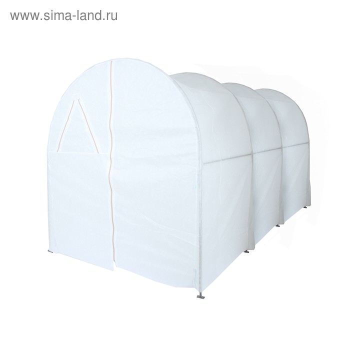 Теплица, 4.5 × 2 × 2 м, оцинкованная сталь, 20 × 20, спанбонд 80 г/м², «МегаЦинк»
Теплица, 4.5 × 2 × 2 м, оцинкованная сталь, 20 × 20, спанбонд 80 г/м², «МегаЦинк»