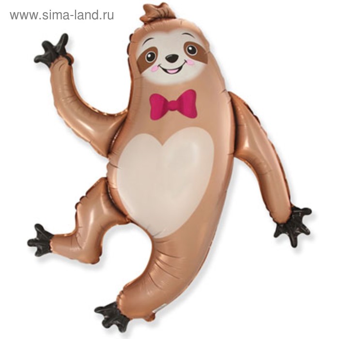 Шар фольгированный 31" «Ленивец», фигура
Шар фольгированный 31" «Ленивец», фигура