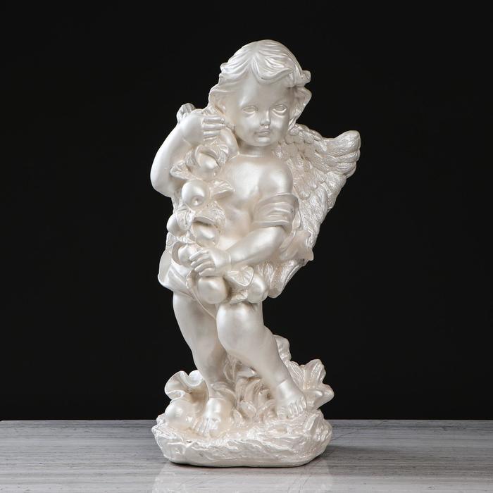 Статуэтка "Ангел с яблоками", перламутр, 50 см
Статуэтка "Ангел с яблоками", перламутр, 50 см