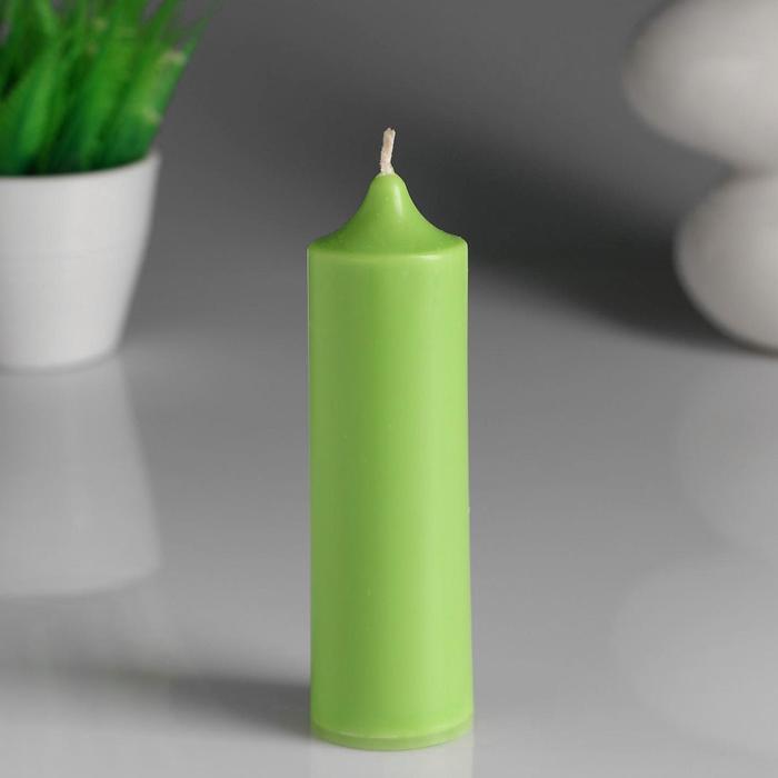 Свеча- цилиндр ароматическая "Зеленый чай", 4х13,5 см
Свеча- цилиндр ароматическая "Зеленый чай", 4х13,5 см