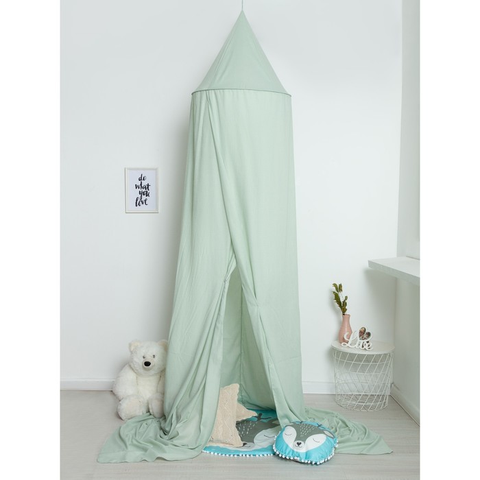 Балдахин для детской "Крошка Я" 300х270 см, бирюзовый
Балдахин для детской "Крошка Я" 300х270 см, бирюзовый