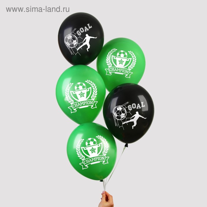 Шар латексный 12" "Футбол", 25 шт.
Шар латексный 12" "Футбол", 25 шт.