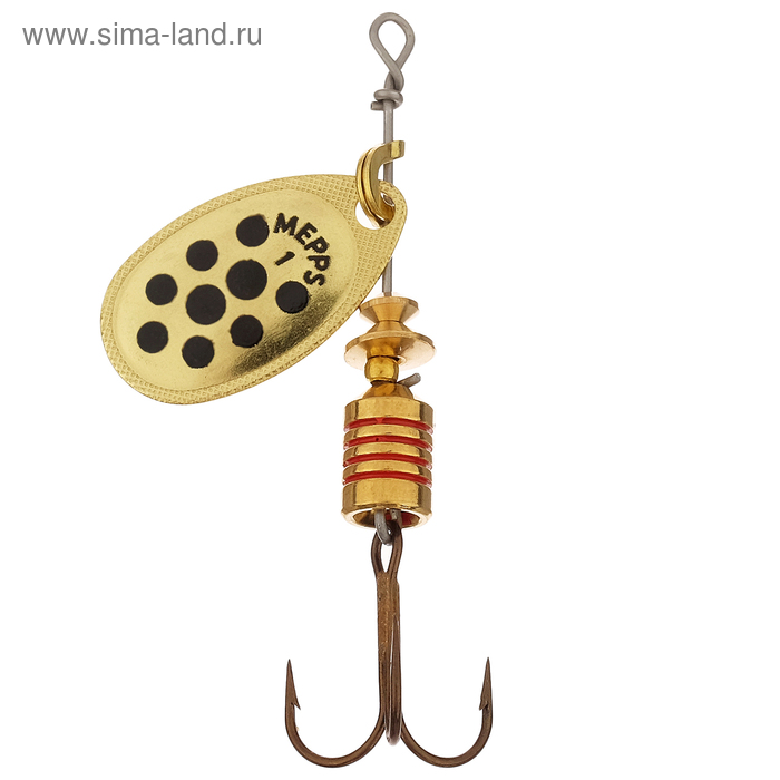 Блесна MEPPS Aglia Decoree PTS №1 Gold/Black, 3,5 г
Блесна MEPPS Aglia Decoree PTS №1 Gold/Black, 3,5 г