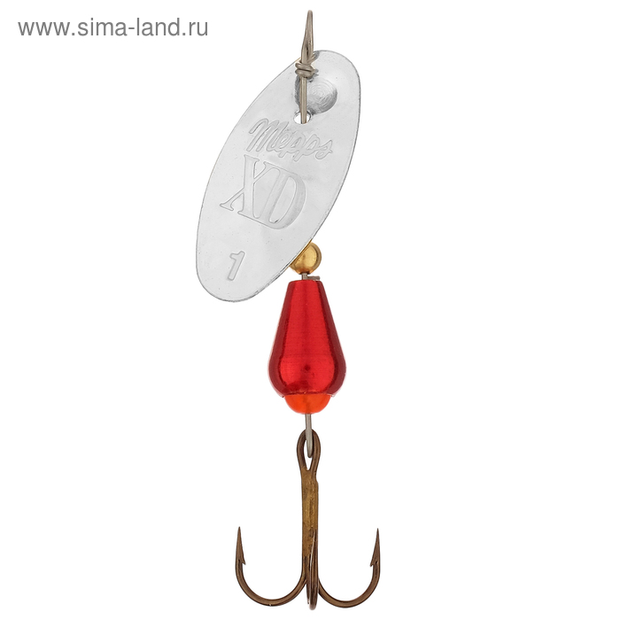 Блесна MEPPS XD Platinum №1 S/Red, 3 г
Блесна MEPPS XD Platinum №1 S/Red, 3 г