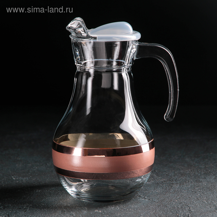 Кувшин «Ампир», 1 л, цвет рубиновый 
Кувшин «Ампир», 1 л, цвет рубиновый