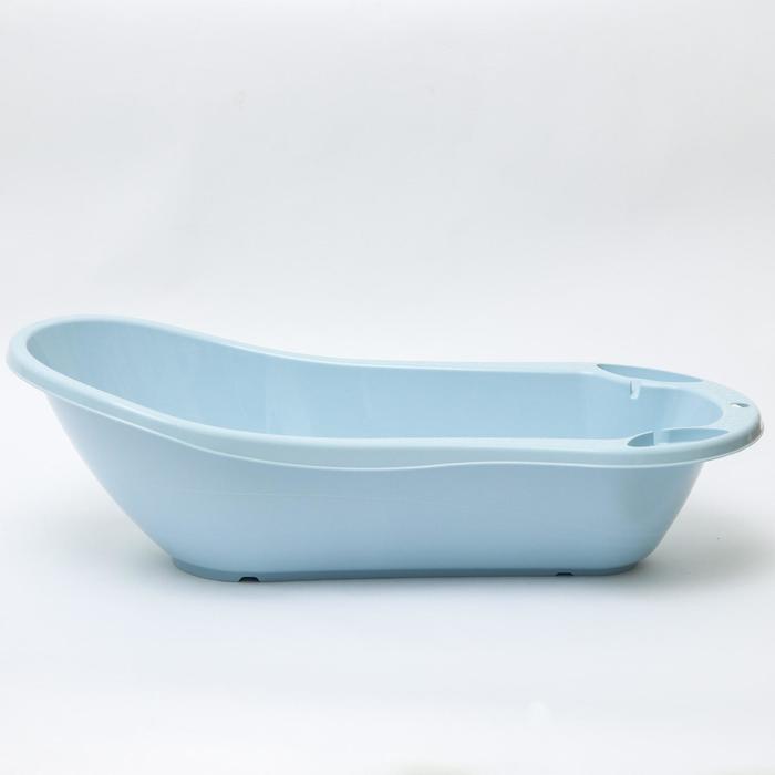 Ванна детская с клапаном для слива воды, цвет светло-голубой
Ванна детская с клапаном для слива воды, цвет светло-голубой