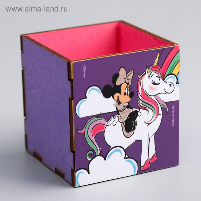 Органайзер для канцелярии "Минни с единорогом", Минни Маус, 65 х 70 х 65 мм
Органайзер для канцелярии "Минни с единорогом", Минни Маус, 65 х 70 х 65 мм