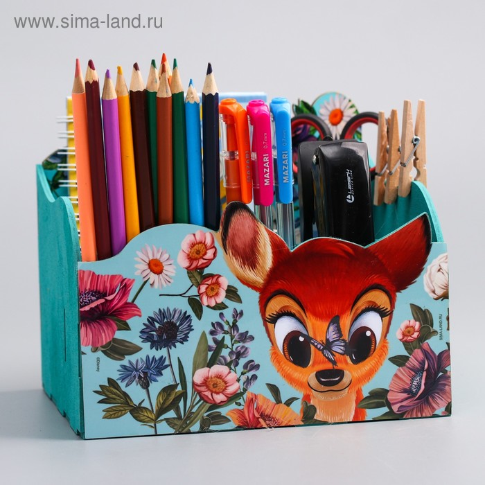 Органайзер для канцелярии "Бэмби", Disney, 140 х 170 х 150 мм
Органайзер для канцелярии "Бэмби", Disney, 140 х 170 х 150 мм