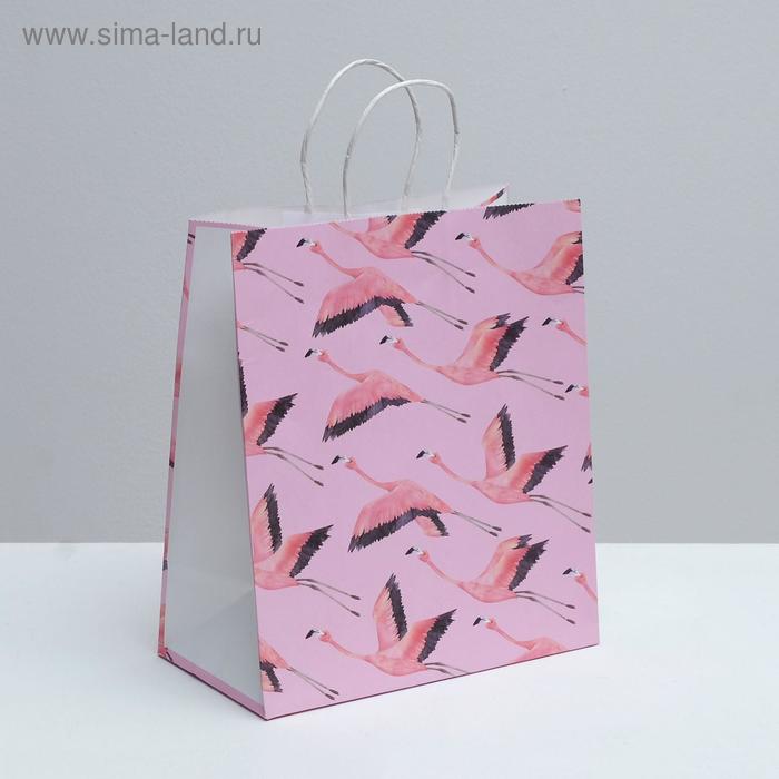 Пакет подарочный крафтовый Best wishes, 28 × 32 × 15 см
Пакет подарочный крафтовый Best wishes, 28 × 32 × 15 см