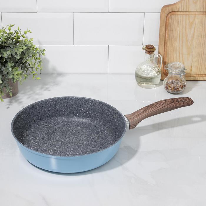 Сковорода Casta Color, d=26 см, пластиковая ручка, антипригарное покрытие, цвет голубой
Сковорода Casta Color, d=26 см, пластиковая ручка, антипригарное покрытие, цвет голубой