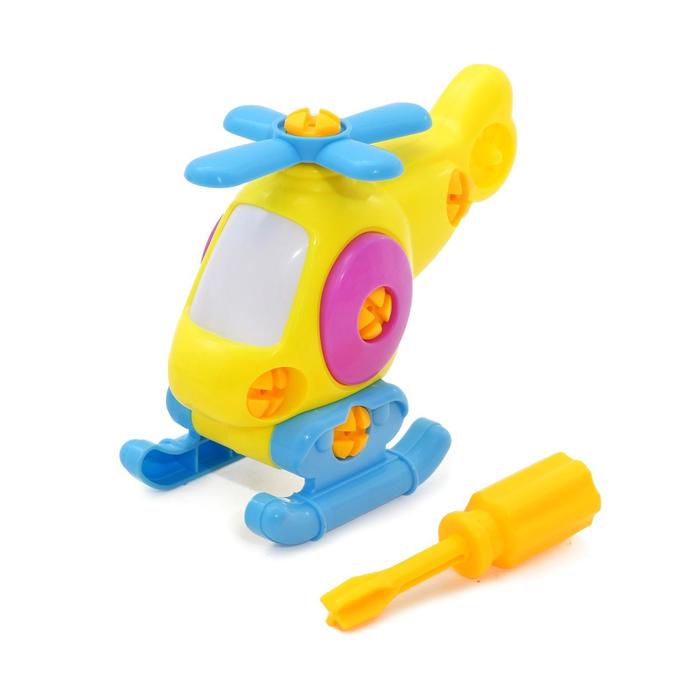 Конструктор для малышей «Вертолётик», цвета МИКС
Конструктор для малышей «Вертолётик», цвета МИКС