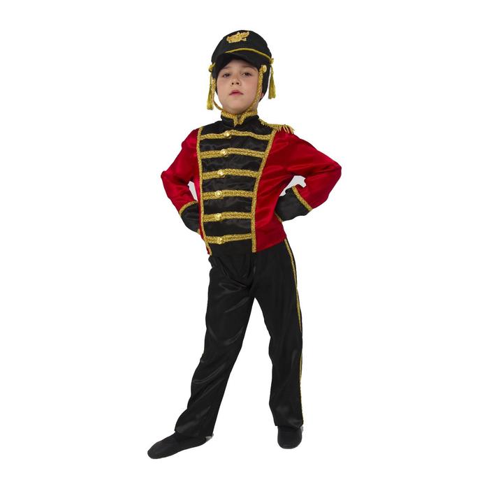 Карнавальный костюм «Гусар», куртка, брюки, головной убор, р. 38, рост 152 см
Карнавальный костюм «Гусар», куртка, брюки, головной убор, р. 38, рост 152 см