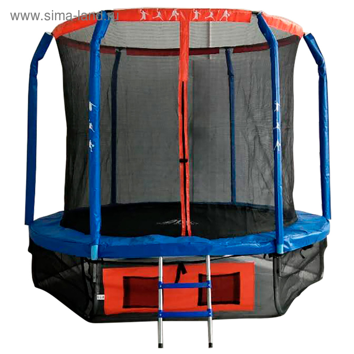 фото Батут dfc jump basket 6 ft, d=183 cм, внутренняя сетка, лестница