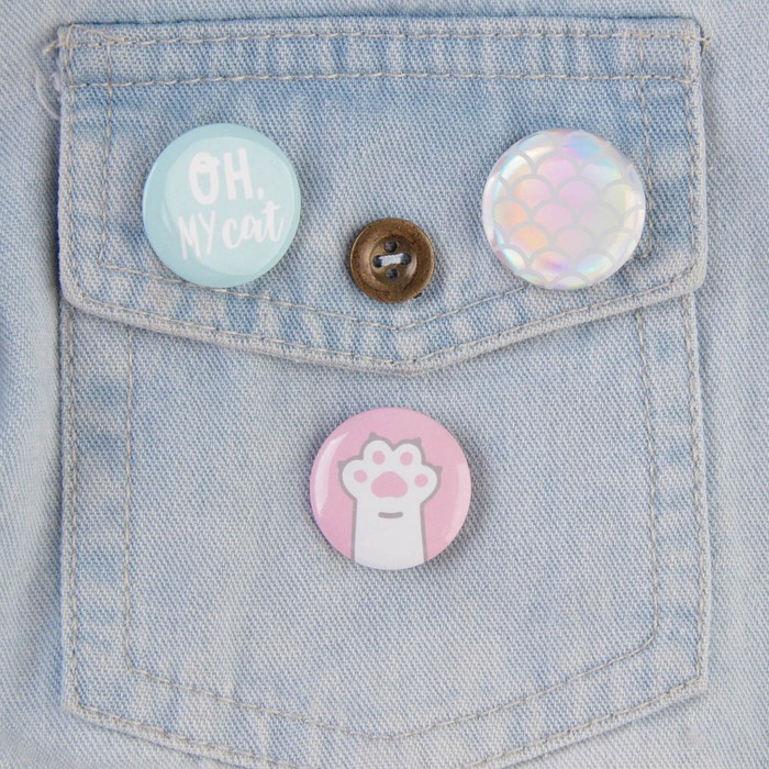 Набор значков "I am a mermaid", 9 х 11,5 см
Набор значков "I am a mermaid", 9 х 11,5 см