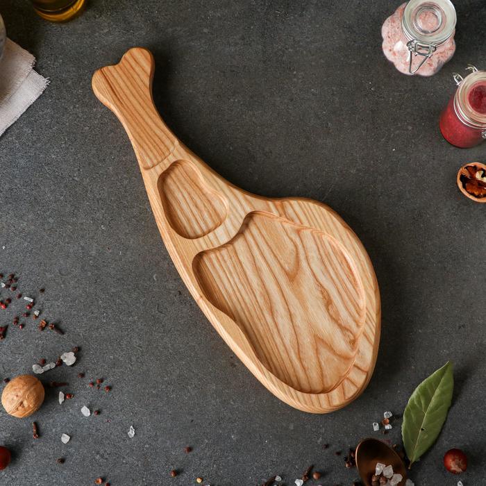 Доска для подачи "Кость", 38х15 см, массив ясеня
Доска для подачи "Кость", 38х15 см, массив ясеня