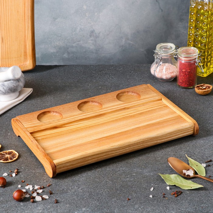 Доска для подачи "Рибай" 30х20 см, массив ясеня
Доска для подачи "Рибай" 30х20 см, массив ясеня