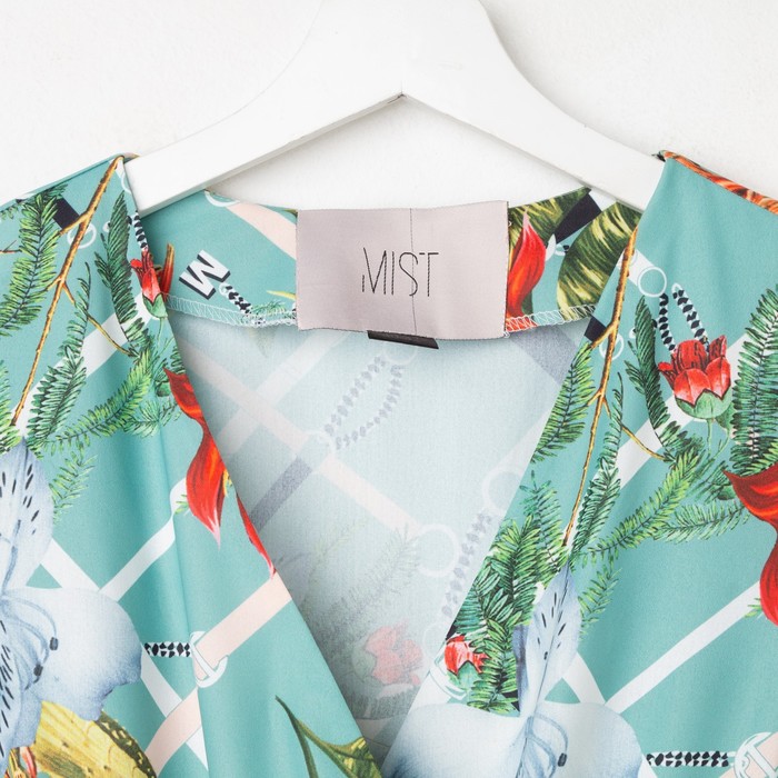 Платье женское MIST на запахе, р-р 40-42, бирюза
Платье женское MIST на запахе, р-р 40-42, бирюза