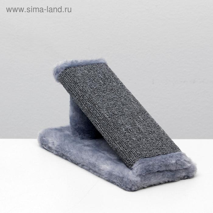 Когтеточка "Горка" мини-версия, 29 х 14 х 14 см, ковролин, серая
Когтеточка "Горка" мини-версия, 29 х 14 х 14 см, ковролин, серая