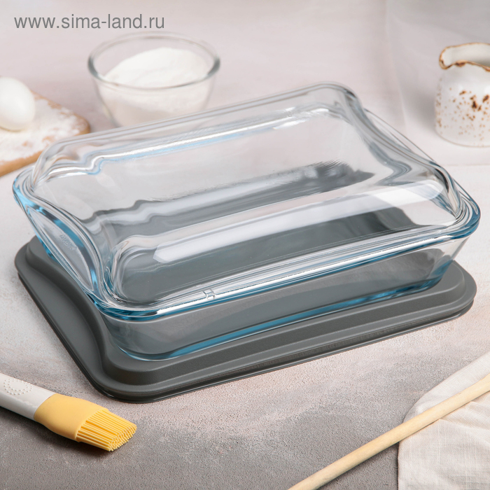 Утятница 4,4 л, с крышками (стеклянная, пластиковая)
Утятница 4,4 л, с крышками (стеклянная, пластиковая)