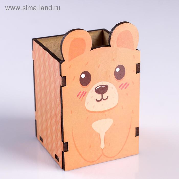 Подставка для карандашей "Медвежонок
Подставка для карандашей "Медвежонок