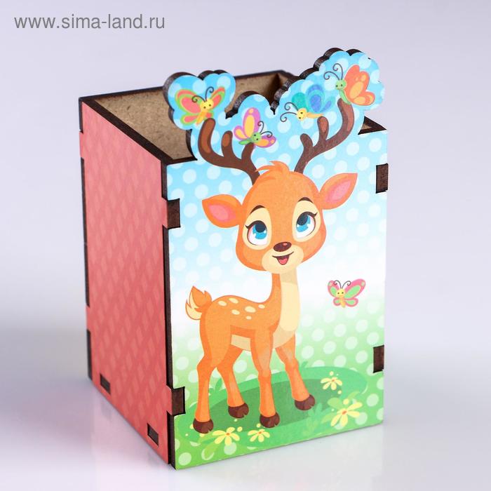 Подставка для карандашей "Оленёнок"
Подставка для карандашей "Оленёнок"