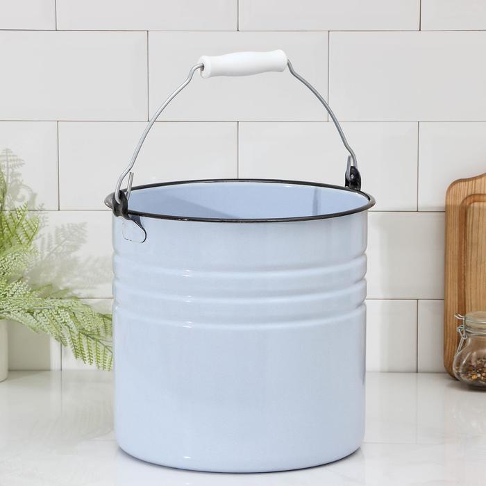 Ведро без крышки, 12 л, цвет голубой
Ведро без крышки, 12 л, цвет голубой