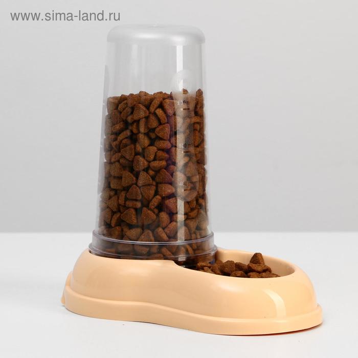 Автопоилка/автокормушка 0,6 л, бежевая
Автопоилка/автокормушка 0,6 л, бежевая