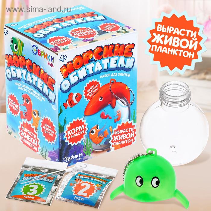 Набор для опытов «Морские обитатели»
Набор для опытов «Морские обитатели»