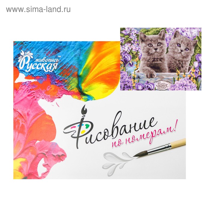 Картина по номерам «Британские котята» 40 × 50 см
Картина по номерам «Британские котята» 40 × 50 см