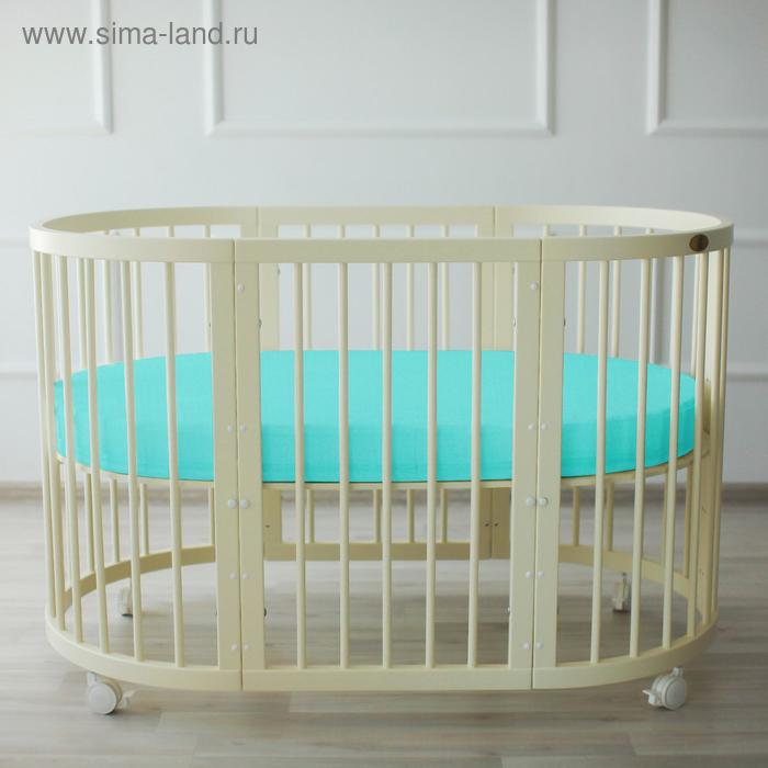 Простыня овальная «Крошка Я» 165х115 см, цвет мятный, мако-сатин
Простыня овальная «Крошка Я» 165х115 см, цвет мятный, мако-сатин