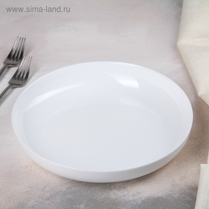 Блюдо круглое Friends' time mezze plate, d=29 см, цвет белый 
Блюдо круглое Friends' time mezze plate, d=29 см, цвет белый