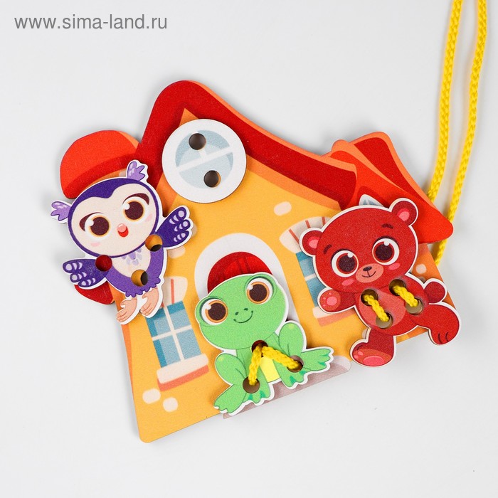 Шнуровка «Домик»
Шнуровка «Домик»