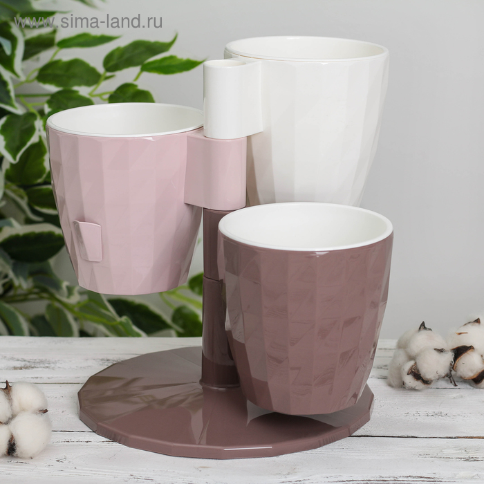 Кашпо многоярусное Ruby «Каскад», 3 шт, 1 л, цвет МИКС
Кашпо многоярусное Ruby «Каскад», 3 шт, 1 л, цвет МИКС