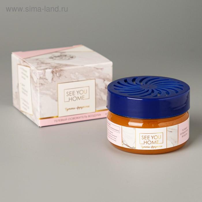 Освежитель воздуха гелевый «Мрамор» 60 гр, аромат тутти-фрутти
Освежитель воздуха гелевый «Мрамор» 60 гр, аромат тутти-фрутти