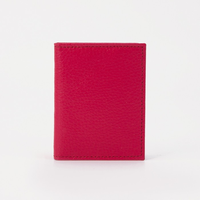 Визитница, 20 листов, цвет малиновый
Визитница, 20 листов, цвет малиновый